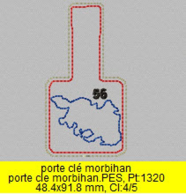 Le porte clé Bretagne le 22