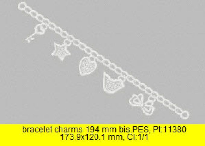 Bracelet avec des charms