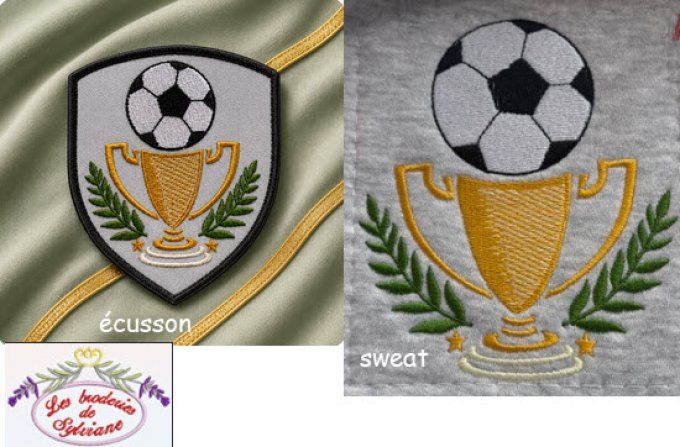 Ecusson coupe de foot